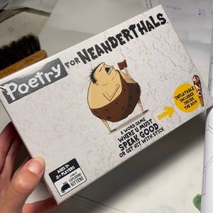 poetry for neanderthals. fun game!